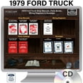 thumbnail image 2 of Detroit Iron OEM 1979 Ford Truck Shop Manuals, Parts Books & Wiring Diagrams on CD, 2 of 2