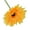 Yellow, variant on Limei 1Pcs Faux Faux Flower Gerbera Faux Gerbera Daisies Faux Flower Bouquet 19 7 Inch for Wedding Bridal Bouquet Party Home Kitchen Orange