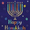 Religious 'Hanukkah Joy' Lunch Napkins Value Party Pack (40ct)