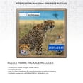 thumbnail image 2 of ArtToFrames 23.85x23.85 Inch - 60.6x60.6 CM Silver Puzzle Frame for 1000 piece Puzzles.1.38 Inch Custom Wood Puzzle Frames, Anique Silver - Comes with Economy Acrylic, 2 of 6