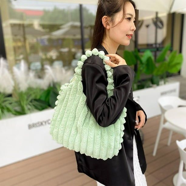 Fluffy tote bag sale