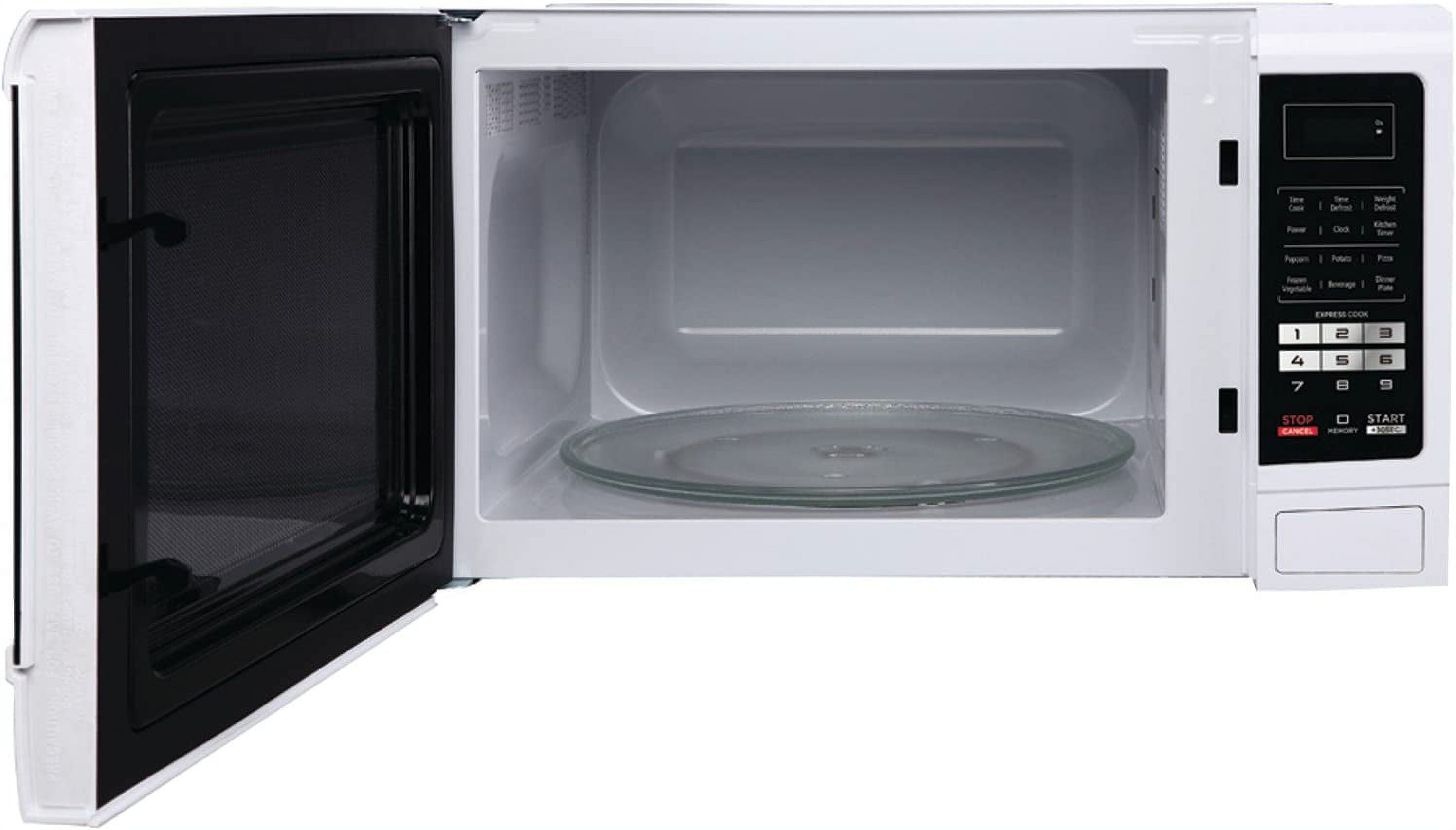 Magic Chef 1.6 cu. ft. 1100-Watt Countertop Microwave Oven - White MCM1611W Microwave Oven