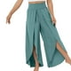 thumbnail image 1 of Leggings de color liso para mujer, pantalones de salón de cintura alta, adecuados para reuniones de amigos., 1 of 5