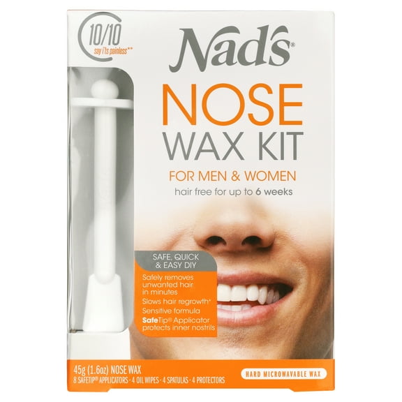Nad's Nose Wax for Men & Women Nose Hair Waxing, 1.6 oz
