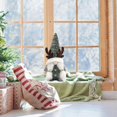 thumbnail image 4 of Christmas Doll Doll Standing Pose Knitting Tabletop Faceless Old Man Doll Holiday Decoration, 4 of 4