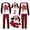 Red, variant on shoper Merry Christmas Matching Family Pajamas Set Print Long Sleeve Pullover Top and Plaid Pants Pjs for Adults