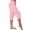 Pink, variant on Zysthvn Casual Capri Pants for Women Yoga Workout Leggings Gym Crop Pants for Women Striped High Waisted Elastic Waist with Pockets