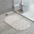 thumbnail image 3 of Bath Bliss Plant Based Fibers Bathmat in Ivory, 3 of 5