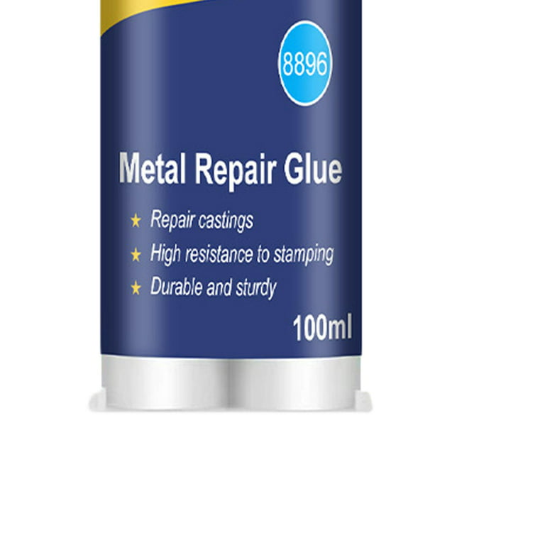 Metal Repair Glue Repair Agent Waterproof Professional, Weld High  Temperature Castings Glue, Foundry Glue for Repairing Defects Metal  Castings 100ml 