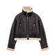 thumbnail image 5 of Chaqueta deportiva de Yoga con cuello Vertical de alta clase para mujer, abrigo ajustado de manga larga, secado rápido, para correr, con cremallera, traje de Fitness, 5 of 5