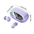 thumbnail image 3 of Bluetooth In-Ear Earbuds V6.0, Touch Control, Mirror Digital Display, Long Battery Life, Noise Reduction, Fast Charging, HiFi Stereo Sound, Comfortable Fit for Fitness, Travel, Daily Use, 3 of 7