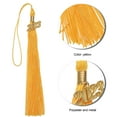 thumbnail image 5 of FONDOTIN Academic Grade Graduation Tassels Golden 6Pcs 15.7x1.4in, 5 of 8