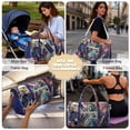 thumbnail image 5 of Garronmavis Large Quilted Duffle Bag for Women Eagle Print Weekender Bag Travel Overnight Bag Gym Dance Carry On Tote Bag with Zipper Pockets, 5 of 7