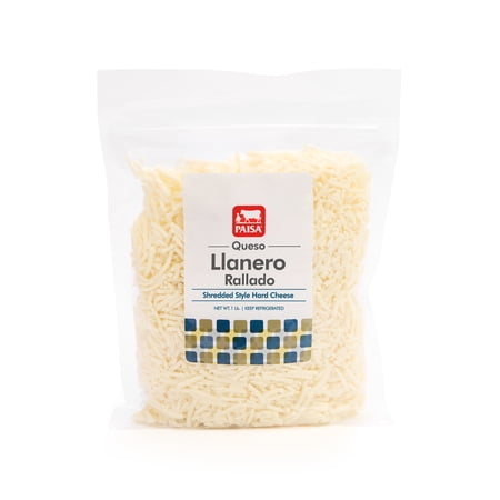 Paisa Queso Llanero Rallado Shredded 1lb Bag