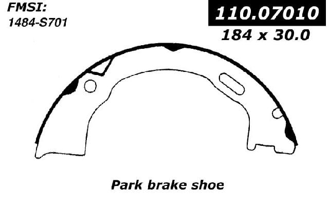 Power Stop Rear Parking Brake Shoes For 1995-2001 Ford Explorer 