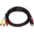 thumbnail image 1 of HLONK Adaptateurs de test 3RCA vers HDMI-compatible Fil Tressé 3RCA vers HDMI-compatible, 1 of 5