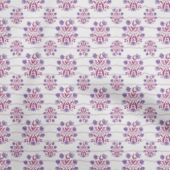 oneOone Polyester Spandex Plum Fabric Block Quilting Supplies Print Sewing Fabric By The Yard 56 Inch Wide-RC