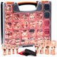 thumbnail image 1 of Kit de extremos de cable de batería TKDMR 264 PCS con terminales de alambre de cobre, 1 of 8