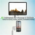 thumbnail image 3 of K-MT 【38.7inch/98cm】 Tablet Phone Holder Bed Gooseneck Mount, Mount Holder Clip with Grip Flexible Long Arm Compatible for ipad iPhone/Switch/Samsung Tabs/Kindle Fire HD K-MT(Black), 3 of 4