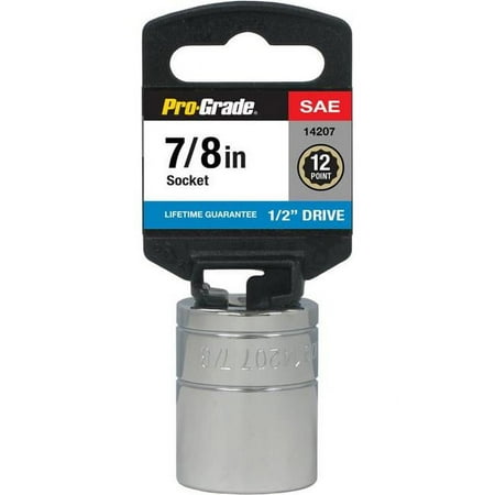 UPC: 0035794142063 | Pro-Grade 14207 0.5 Drive x 0.87 in. 12 Point Socket