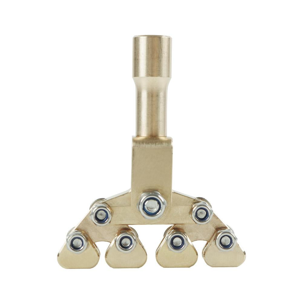 Guitar Fret Press Tool - Copper Luthier Repair Tool for Acoustic Guitar & Various Fingerboard Curvatures