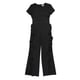 thumbnail image 1 of bar III Womens Ruffle Pant Jumpsuit, Negro, 10, 1 of 2