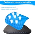 thumbnail image 4 of Gel Seat n for Long Sitting with Non-Slip Cover,Cooling seat n,Breathable Honeycomb Design Absorbs Pressure Points,for Office Chair, Home Car seat,Wheelchair, 4 of 4