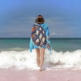thumbnail image 6 of PHYHOO Microfiber Lightweight Beach Sand Free Quick Dry Absorbent Thin Compact s for Swimming Pool Camping Beach Accessories Large Easy Pack Travel Things for Gift 30x60in, 6 of 8