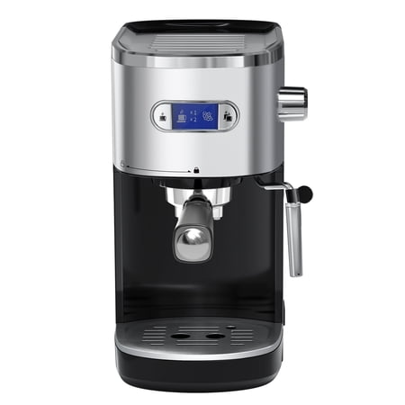 WAA 20 Bar Compact Espresso Maker with Milk Frother, Black