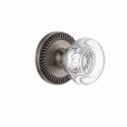thumbnail image 2 of Grandeur Bordeaux Crystal Door Knob with Newport Plate, 2 of 7