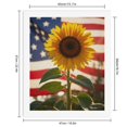 thumbnail image 2 of Paint by Numbers Kit for Adults, Sunflower Against Patriotic Backdrop Paint by Numbers, Easy Paint by Numbers Kit for Adults Beginner, DIY Adult Paint by Number Kits on Canvas, Home Decor, 2 of 7