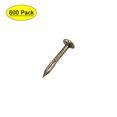 thumbnail image 1 of Clavos pequeños de acero al carbono Uxcell con plating de cobre para cajas de madera decorativas DIY de 0.39" de longitud bronce 500pcs, 1 of 5