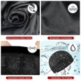 thumbnail image 2 of 2pcs Silky Stocking Wave Caps For Men, Doo Rags Compression Wave Cap For 360, 540, 720 Waves (black+navy Blue), 2 of 5