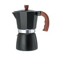 thumbnail image 1 of European Classic Aluminum Coffee Pot Espresso Coffee Maker Percolator Home Stove Top Pot 6 Cup 300ml, 1 of 8