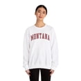 thumbnail image 4 of Montana Sweatshirt Gifts Crew Neck Shirt Long Sleeve Unisex, 4 of 7
