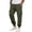 Deep Green, variant on Yungyresw Fall Joggers Pants For Men Drawstring Waist Warming Tapered Athletic Trousers Soft Comfortable Casual Cargo Pants Deep Green L