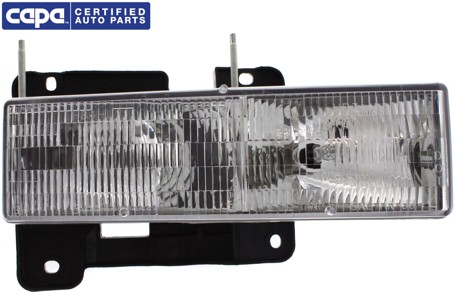Headlight Compatible With 1988-2000 Chevrolet K2500 1992-1999 GMC Yukon Right Passenger Halogen With bulb(s) CAPA Certified