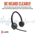 thumbnail image 5 of Poly Savi 8420 Office Stereo Microsoft Teams Certified DECT 1920-1930 MHz Headset, 5 of 5