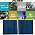 thumbnail image 4 of EZLIFE Mini 5.5V 80MA Solar Panel Solar System DIY For Light Phone Toys Cell X2D8, 4 of 6