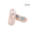 thumbnail image 5 of Sansha STAR S14s Children's Full Sole Ballet Slippers, Elegant Satin for Beginners & Recitals (2-Pack), Pink, Size O W, 5 of 5