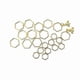 thumbnail image 5 of Gold-Tone Hexagon Bee Markers for Knitting and Crochet Projects, 5 of 5