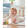 thumbnail image 5 of 6 Months Baby Girls Clothes 12 Months Girls 3 Pack Fall Winter Outfits Infant Girl Long Sleeve Top Pants 6PCS Clothing Set Pink, 5 of 6