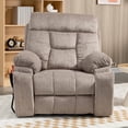 thumbnail image 4 of LEGAHOME Oversize Lift Recliner Chair, Electric Power Lift Chair with Heated and Massage Function, Large Fabric Recliner with Remotes & Cup Holders, Wide Seat Lounge Sofa for Big and Tall, Light Brown, 4 of 9