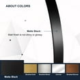 thumbnail image 6 of ANDY STAR Round Wall Mirror for Bathroom, 26 inch Black Circle Mirror Modern Premium Stainless Steel Metal Frame Wall Mounted for Bathroom,, 6 of 6