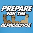 thumbnail image 3 of CafePress - Prepare For The Alpacalyps Women's Classic T Shirt - Women's Traditional Fit Dark T-Shirt, 3 of 4