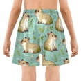 thumbnail image 5 of joogoo Capybara Cute Boys Swim Trunks Beach Swimsuit Shorts Boxer 5-6T, 5 of 8