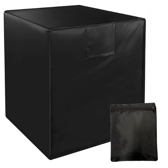 Laklulu Cubierta de aire acondicionado para exteriores, cubiertas para unidades de aire acondicionado para exteriores, se adapta a hasta 24 x 24 x 30 pulgadas, diseño duradero, impermeable,