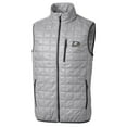 thumbnail image 2 of Men's Cutter & Buck Gray Georgia Southern Eagles Big & Tall Rainier PrimaLoft Eco Full-Zip Puffer Vest, 2 of 3