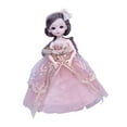 thumbnail image 3 of Muñeca BJD Perfecl 1/6 12 pulgadas 23 articulaciones Vestido rosa, 3 of 8