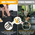thumbnail image 7 of V Bar Row Landmine Handle Attachment for Barbell Bars, Solid Double D Handle, T-Bar Row Handle Attachments with Non-Slip Rubber Grip, Fits Olympic Bar Strength Training Bar, 7 of 7